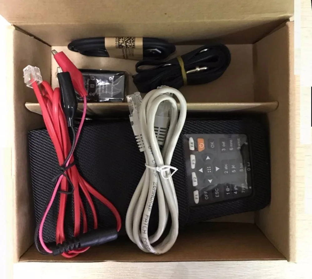 

DHL SHIP VDSL VDSL2 Tester ADSL WAN & LAN Tester xDSL Line Test Equipment with all functions (OPM+VFL+Tone Tracker+TDR)