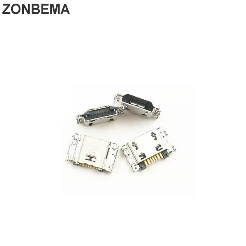 

ZONBEMA 20pcs/lot Micro USB Charge Dock Socket Jack Port For Samsung Galaxy j1 j100 J5 J500 J5008 J7 J700 J7008