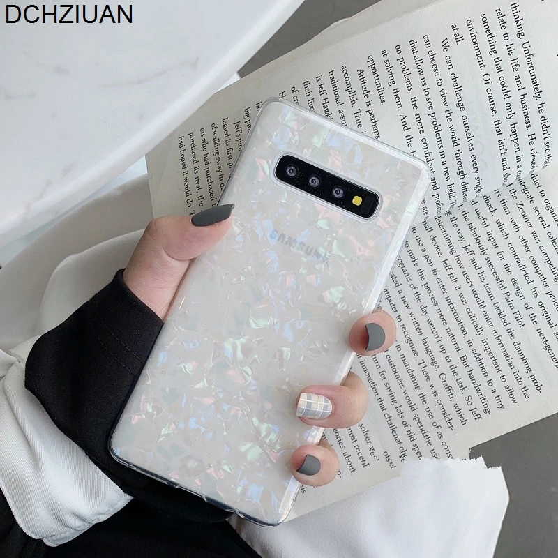 Чехол для телефона Samsung Galaxy Note 10 S10 S8 S9 S20 Plus Ultra 8 9 Модный чехол с раковиной