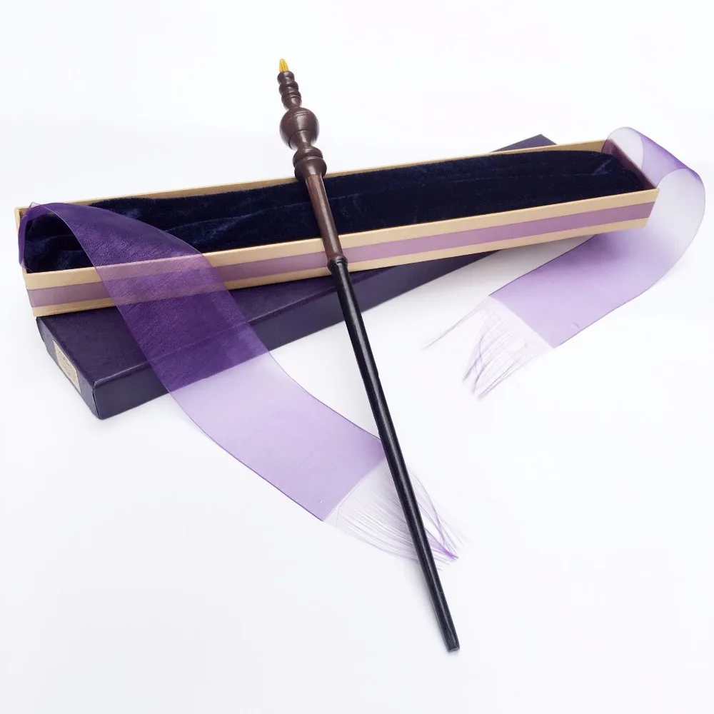 

New Arrive Metal Iron Core Minerva McGonagall Wand Harry Potter Magic Magical Wand Elegant Ribbon Gift Box Packing