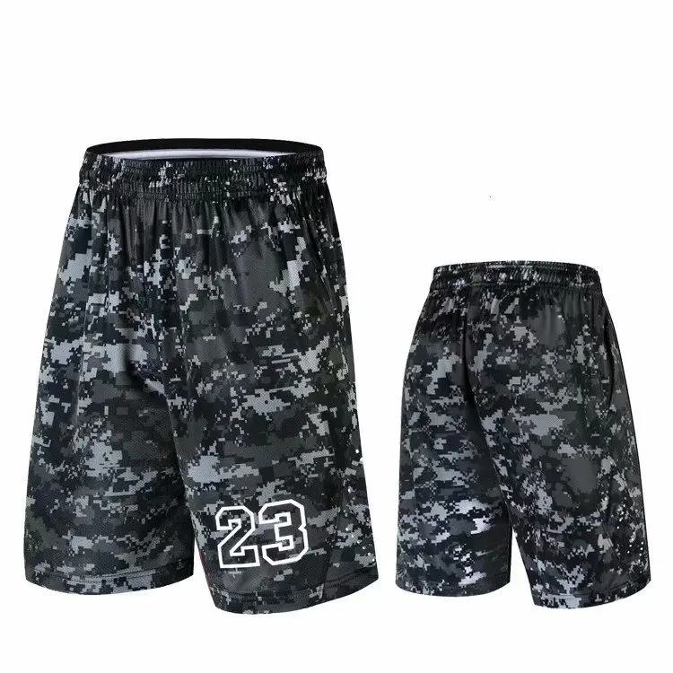 

Sport Athletic USA NO.23 Basketball Shorts Training Men Active Shorts Loose Pockets Mens Gym Running Fitness Jogging Short New