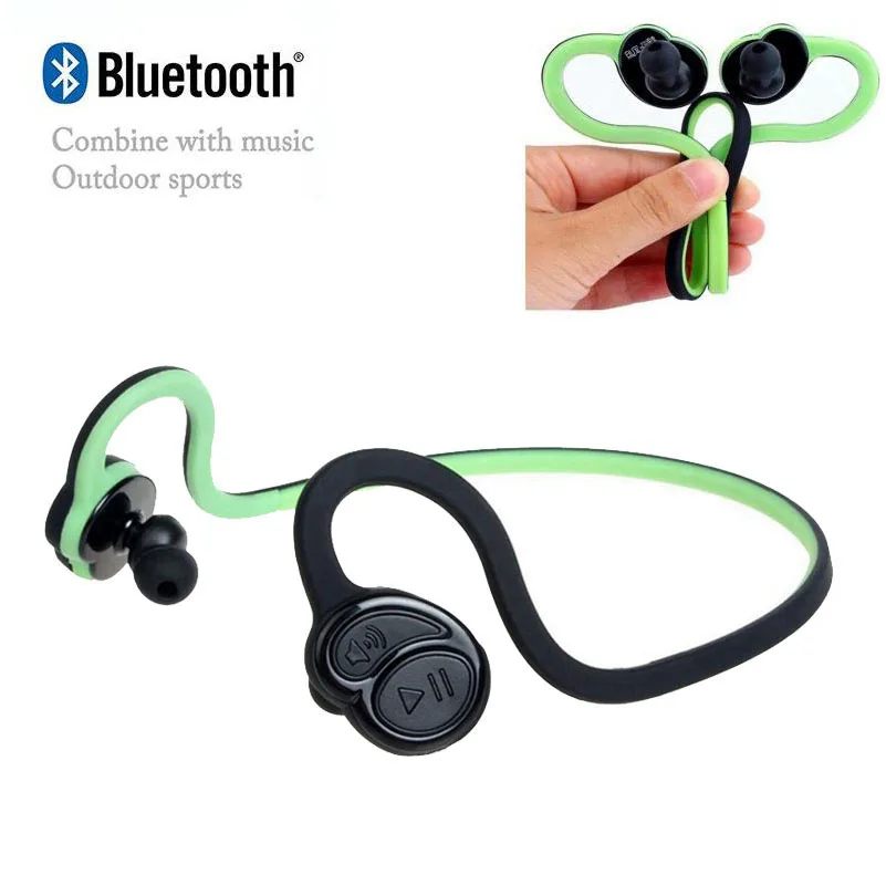 

Wireless Bluetooth headset BT4.1 Noise Cancelling Stereo Bluetooth Earphone Scalable Sweatproof Headphone Withc MIC For Phone PC