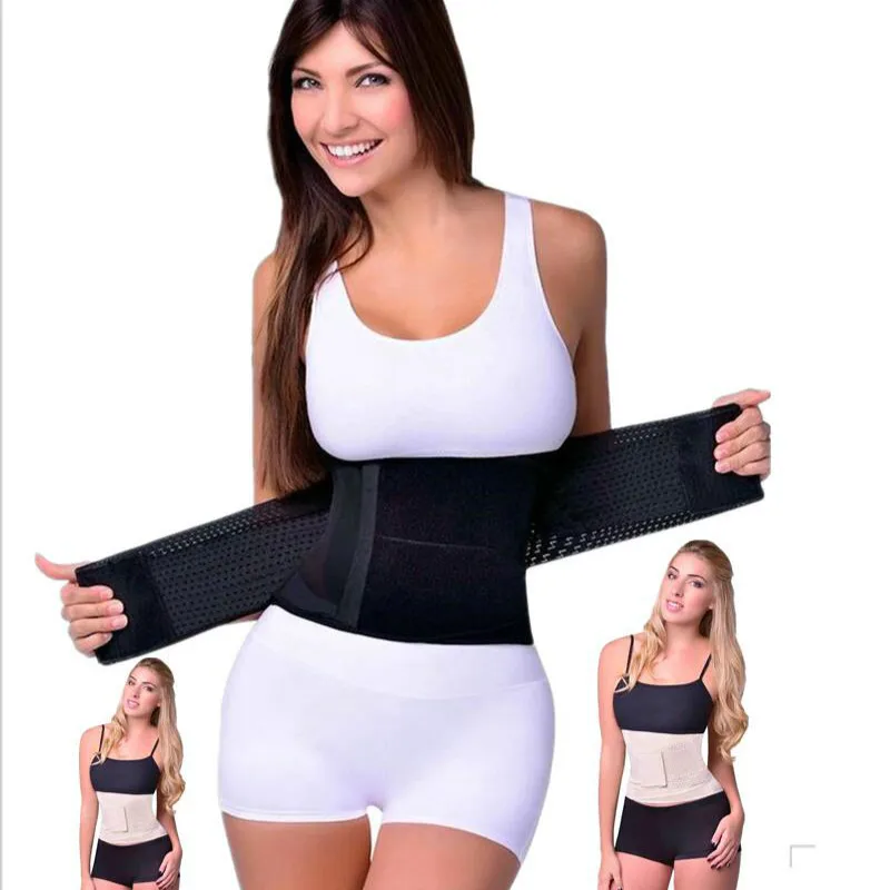 

Women and Men Breathable Cummerbund Slimming Belt Body Shaper Corset Waist Trainer Slim Underwear Waist Cincher Strap HH08