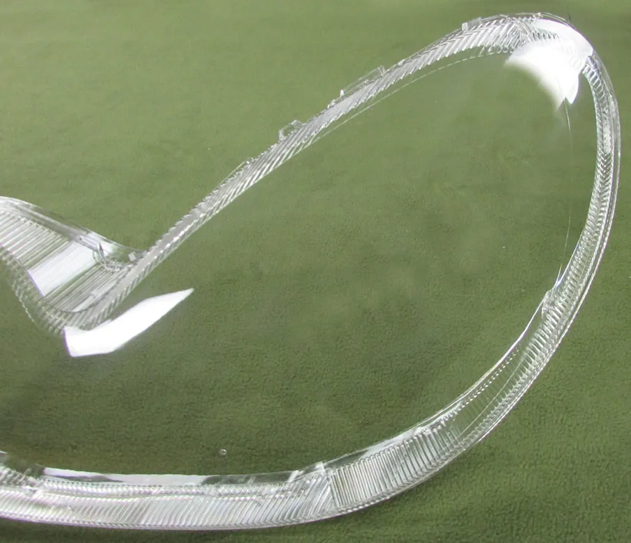 2007 capa transparente faróis abajur de vidro