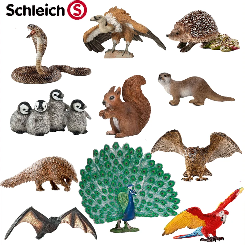 Refined simulation animal Hedgehog Owl Cobra Macaw Bat
