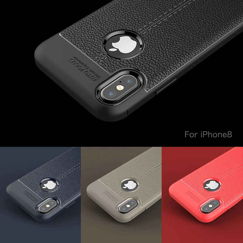 

Luxury Case For iPhone X Case TPU Soft Cover for Apple iPhone 7 Case Protective Back Full Cover For iPhone 5 SE 6S 7 8 Plus Case