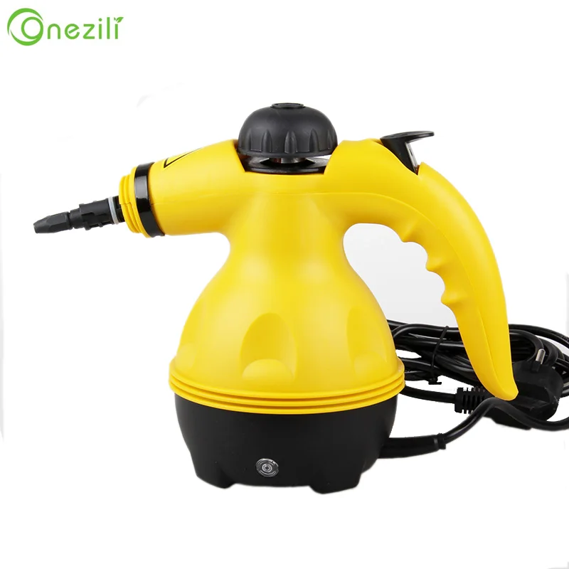 

Multi Purpose Handheld Steam Bottle Kit Cleaner 220V-240V 1000W Portable Steamer Attachments Kitchen Brush Tool EU plug