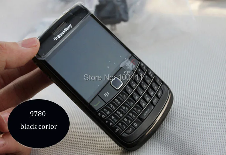 Разблокированный Blackberry Bold 9780 мобильный телефон Восстановленное QWERTY клавиатура 5MP gps MP3 WI-FI GSM/WCDMA/