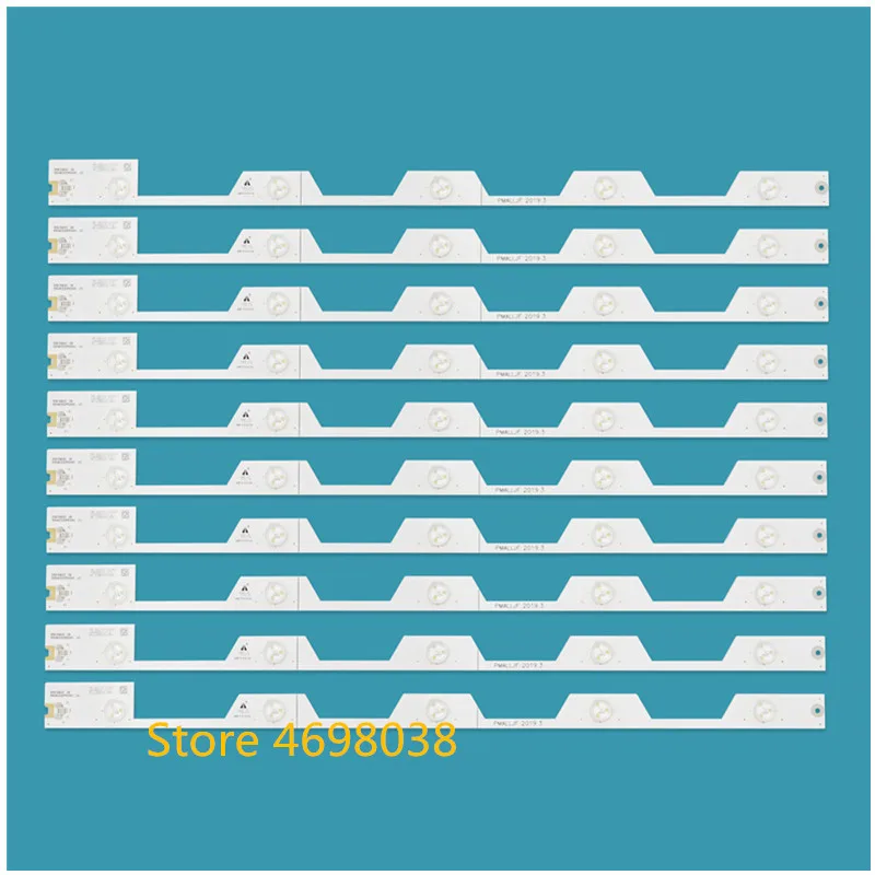 

10Pcs LED Backlight strip 5 lamps For T C L L55E5800A-UD D55A561U B55A658U 55E5800 B55A858U bar light 4C-LB5505-HR3 55HR330M05A1