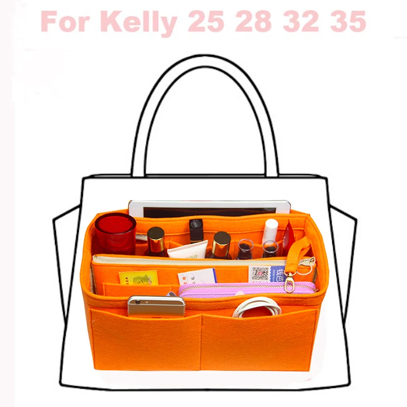 felt handbag organizer