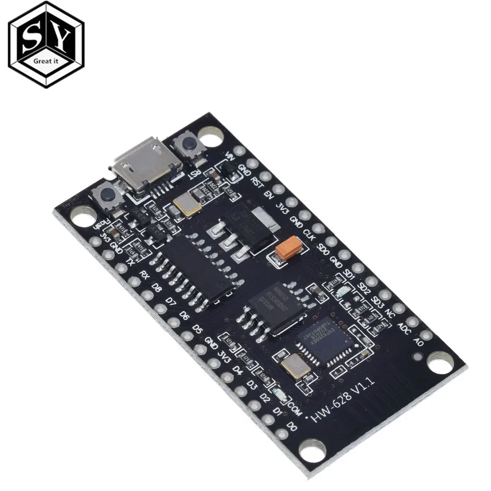 Беспроводной модуль CH340/CP2102 NodeMcu V3 V2 Lua wifi Интернет вещей макетная плата на основе ESP8266 ESP-12F с pcb антенной