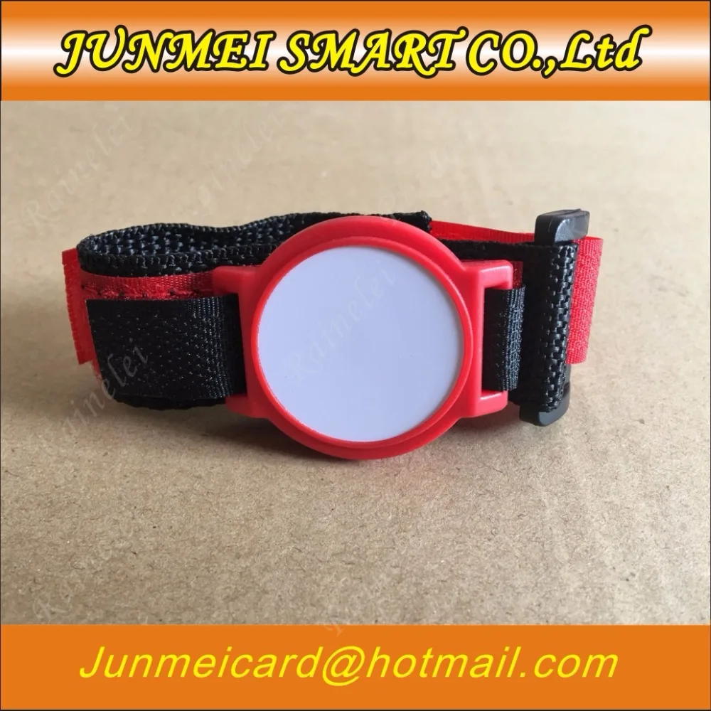 100pcs Waterproof RFID 125KHz EM4200 ID Nylon Wristband Bracelet for Access Control Sport Event Hearth Care Child Tracking | Безопасность