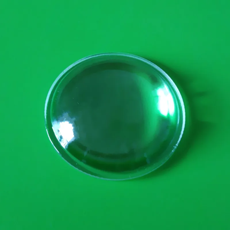 Оптический фокус длина 52 мм плоско выпуклая DIY конденсационные светодиодные стеклянные линзы элемент оптики увеличительное стекло объектив 1 шт. диаметр 66,8 мм