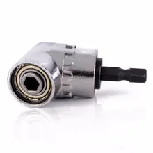 105 градусов угловая Отвертка Держатель для бит Регулируемый 1/" удлинитель шестигранный сверло Отвертка Держатель адаптер инструмент