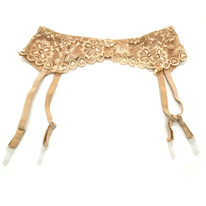 Women Double Breasted Garter Belt Adjustable Suspender Belt Sexy Garters For Stockings Temptation Strumpfband Wedding Suspenders