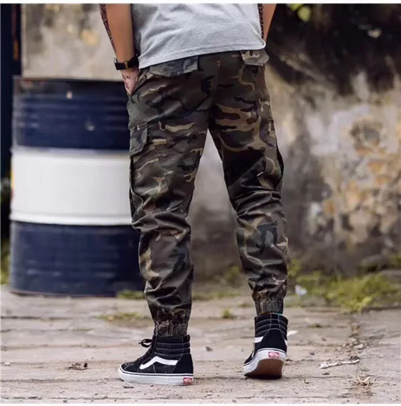 High Street Fashion Men's Jeans Casual Jogger Pants Big Pocket Cargo Pants Men Brand Classical Hip Hop Army Pants Big Size 28-40 High Street Fashion Men's Jeans Casual Jogger Pants Big Pocket Cargo Pants Men Brand Classical Hip Hop Army Pants Big Size 28-40