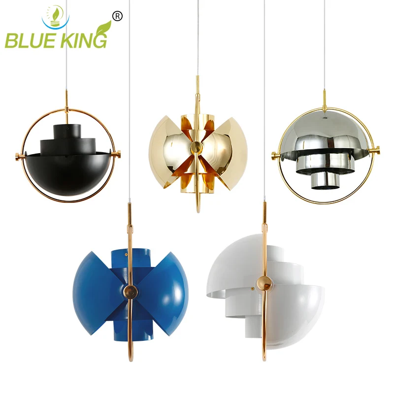 

Scandinavian postmodern metal chandeliers restaurant study semicircular bar model room simple deformation Rotatable chandeliers
