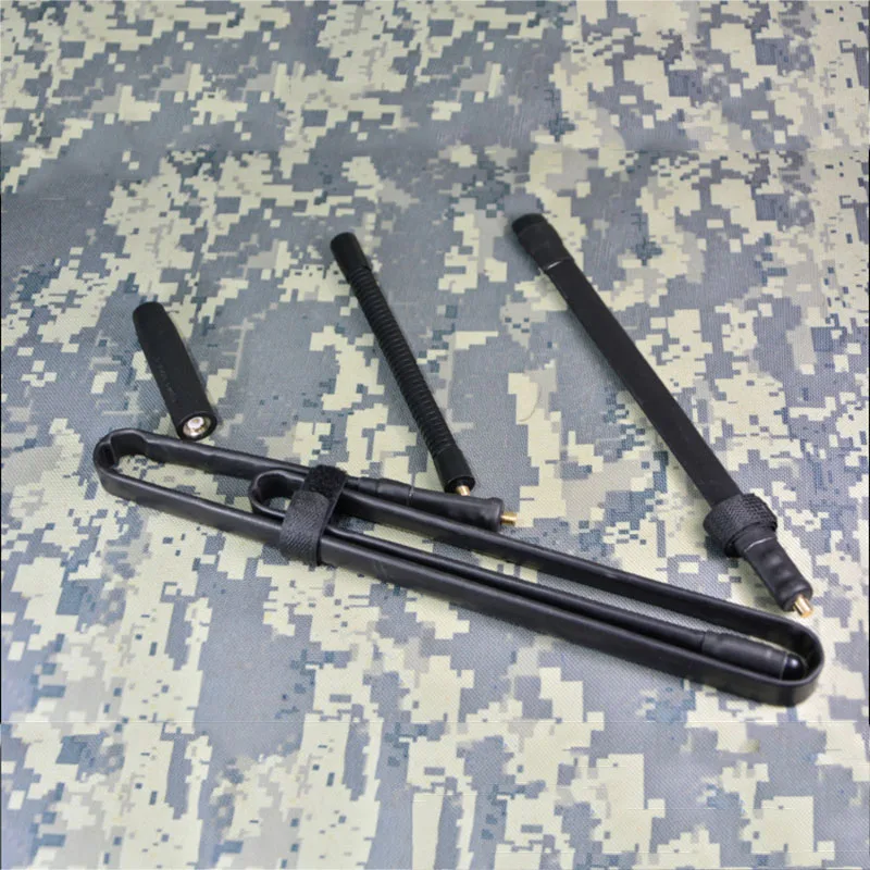 

TCA Army Tactical CS UV Dual Band Military MBITR Folding Antenna For TCA TRI Harris AN/PRC-152 PRC-148 Walkie Talkie