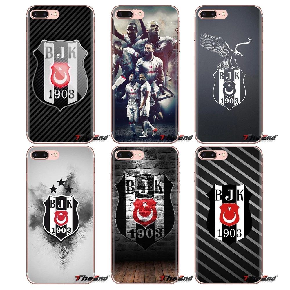 

For Huawei Mate Honor 4C 5C 5X 6X 7 7A 7C 8 9 10 8C 8X 20 Lite Pro bjk besiktas Transparent Soft Cases Covers