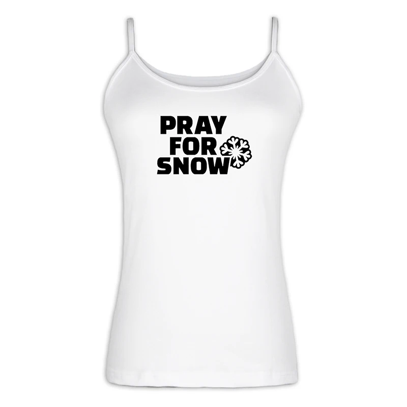 Женский хлопковый жилет с открытой спиной Monday Morning Pray For Snow Shut Up and Squat|Топы| |