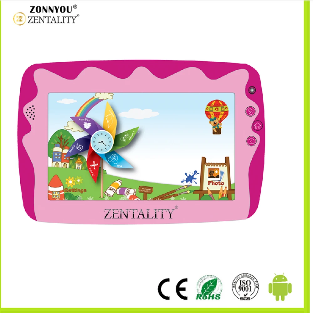 7 " Children Tablet PC Parental Control Android 5.1.4 Quad Core1G/ 8 GB