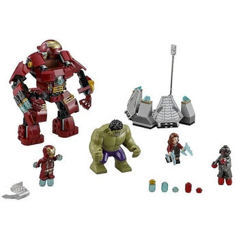 

mylb Compatible With legoe Marvel Super Heroes Avengers Building Blocks Ultron Figures Iron Man Buster Bricks
