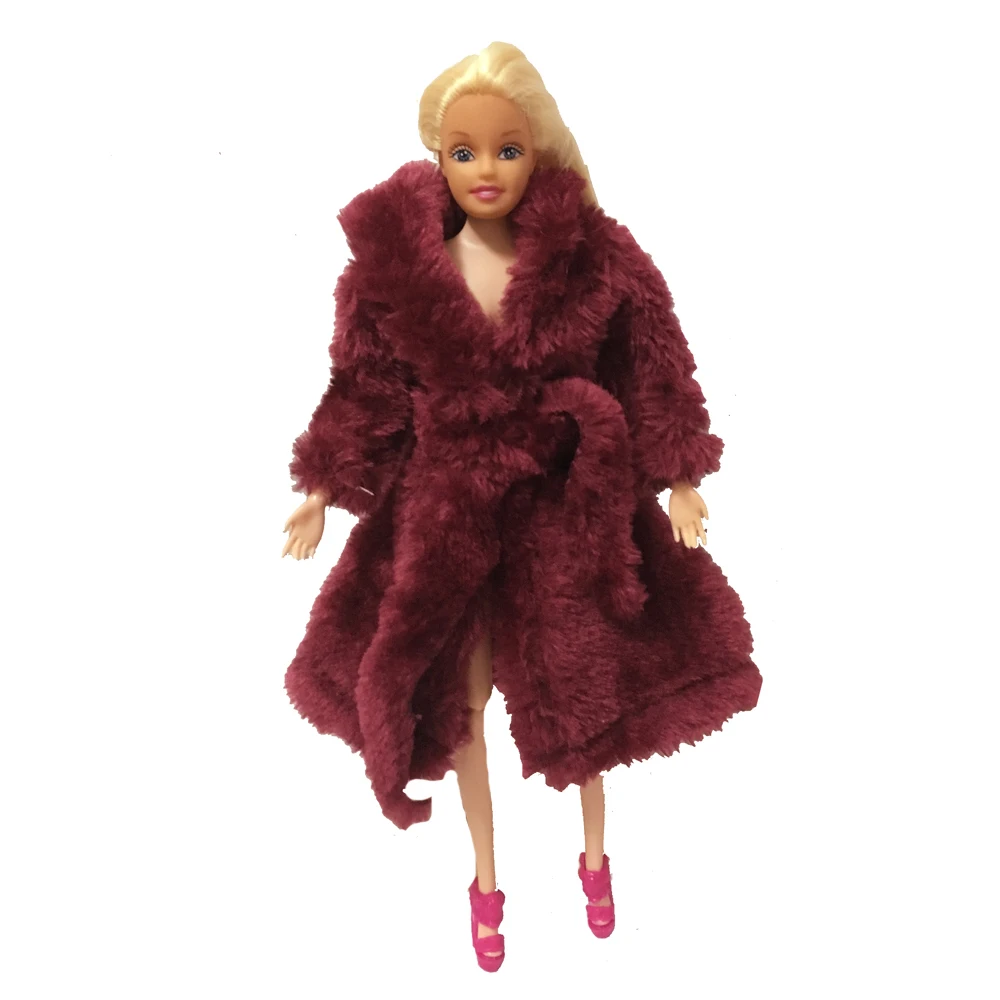 1 x Bedroom Pajamas Robe Nighty Bathrobe Clothes For Barbie Doll Child