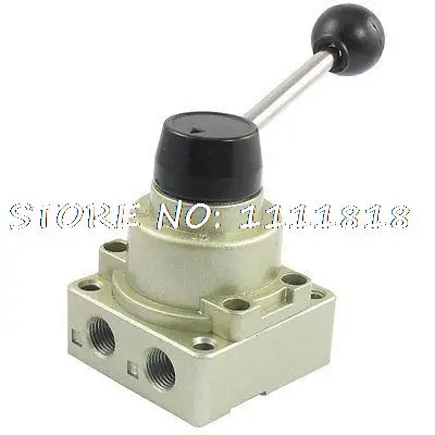 

Black Ball Grip HV-200D 3 Position 4 Way Manual Valve