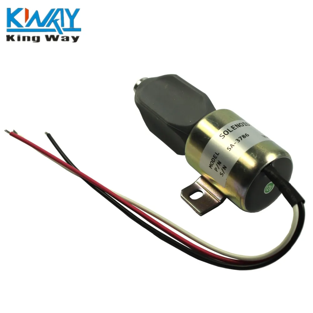 FREE SHIPPING King Way 12V Engine Solenoid For 91 05 Kubota Diesel 21HP Grasshopper 721D2 mower SA 3786 12-in Fuel Supply & Treatment from Automobiles ...