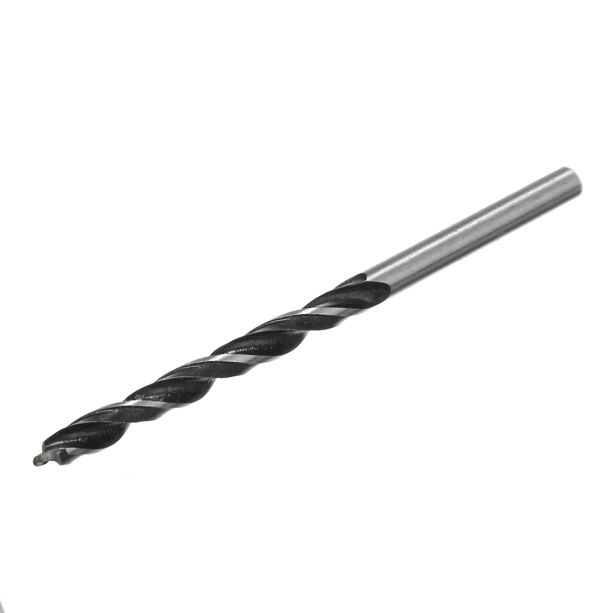 10pcs 3 Flutes Center Drill Bit 75mm Length Woodworking Tool 4mm Diam Twist Drill Bits for Drilling Wood