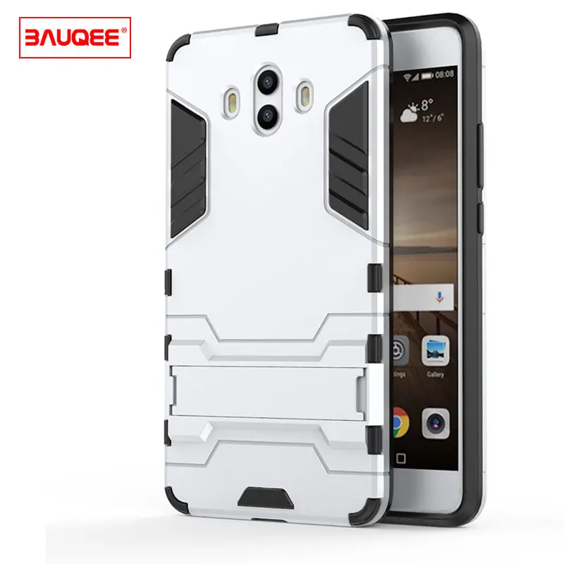 Bauqee чехол для Huawei Коврики 10 случае анти стук Пластик Coque с Подставки мешок