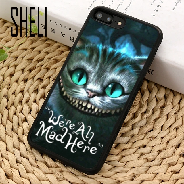 Чехол для телефона SHELI Alice In Wonderland чехол iPhone 5 6 6s 7 8 plus 11 pro X XR XS max Samsung S7 edge S9 |