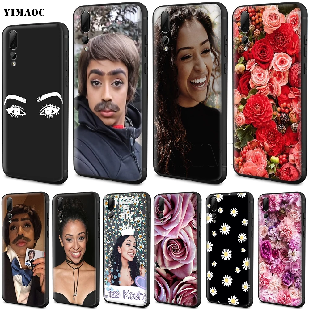 Чехол YIMAOC Liza Koshy для Huawei Mate 10 P8 P9 P10 P20 P30 P Smart Lite Pro Mini 2017 | Мобильные телефоны и