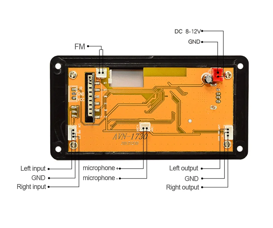 AOSHIKE Bluetooth APE MP3 декодер APE FLAC WAV WMA декодирование MP3-плеер A2DP bluetooth-приемник с Llyrics дисплеем управление приложением