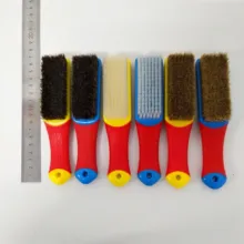 3 шт., щетка из нержавеющей стали, металлическая поверхность, прочные инструменты для удаления краски, для очистки ржавчины, ультра твердая, королевского размера, грецкий орех, мини-щетка