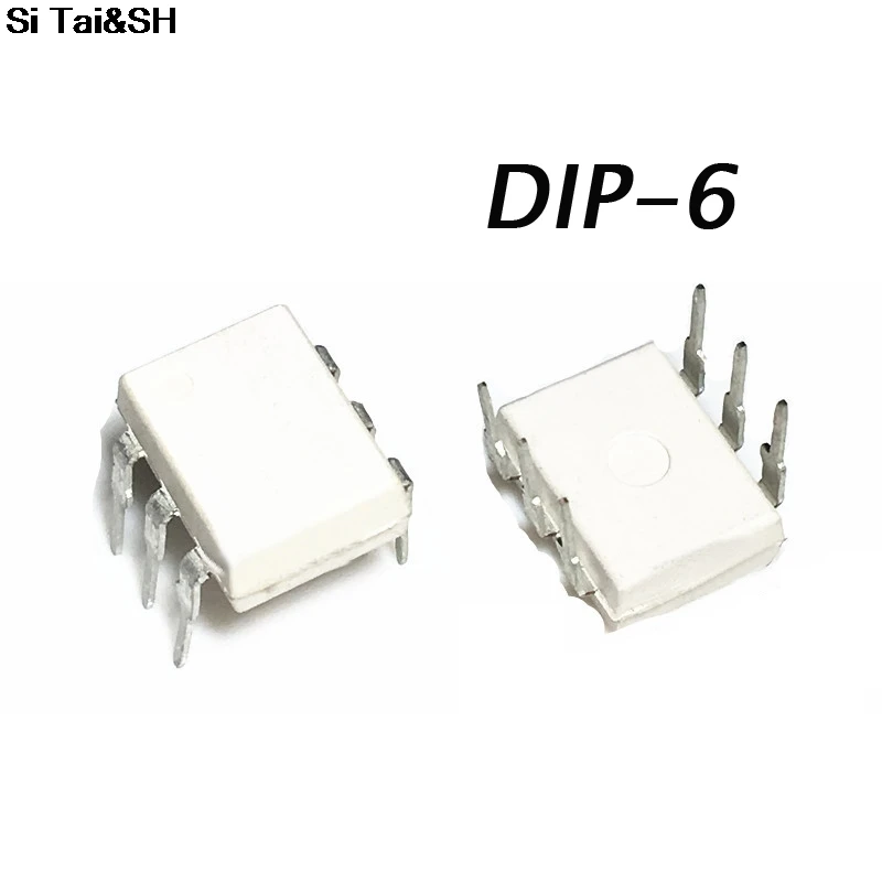 

10pcs/lot MOC3051 OPTOCOUPLER TRIAC-OUT 6-DIP NEW
