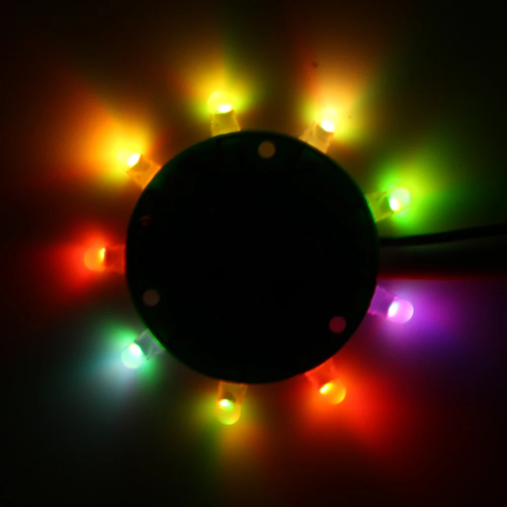 Новые круговой лампы Красочный-RGB LED Электронный DIY Kit