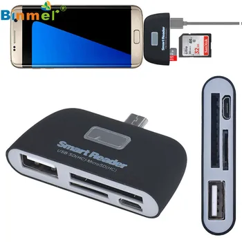 

Micro USB 3 in 1 Memory Card Reader Adapter USB/TF/SD for Galaxy S7Edge 3.32