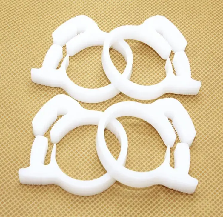 

50pcs Plastic hose hoops Nylon strap throat hoop Plastic pipe clamp 19.6-21.6mm