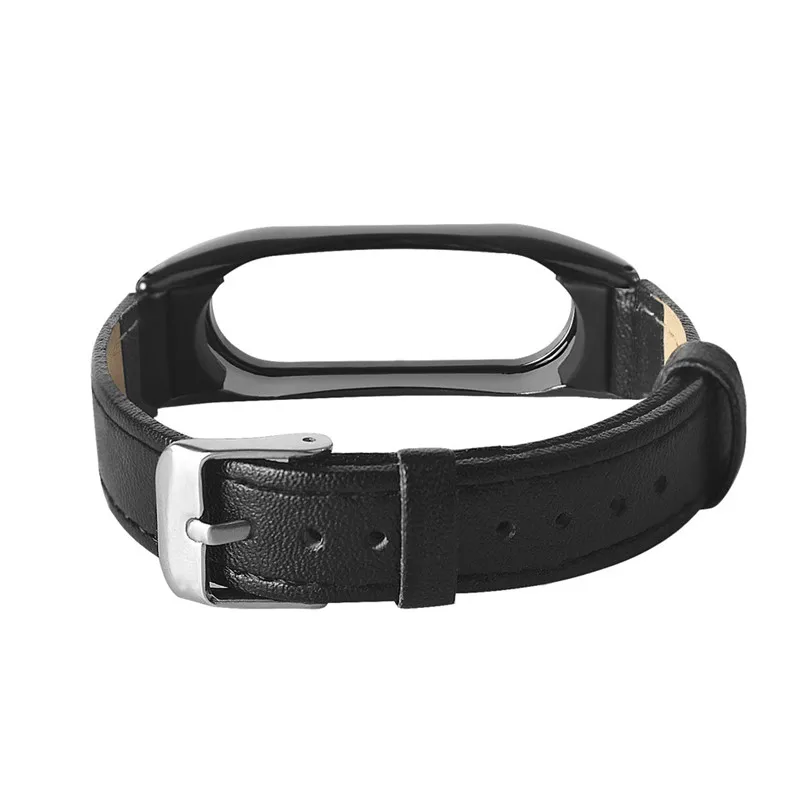 New Leather Strap For Original Xiaomi Mi Band 2 Strap Bracelet Wristbands Replace Leather Watch Strap for Xiaomi Miband 2 30OT26 (6)