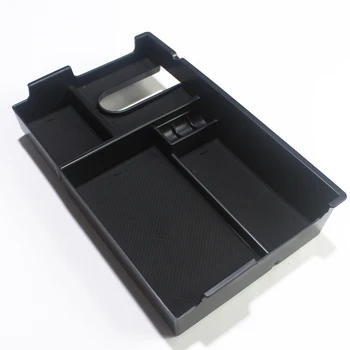 

Car Styling Plastic Interior Center Armrest Organizer Box Trim for Toyota Tundra 2014-2018