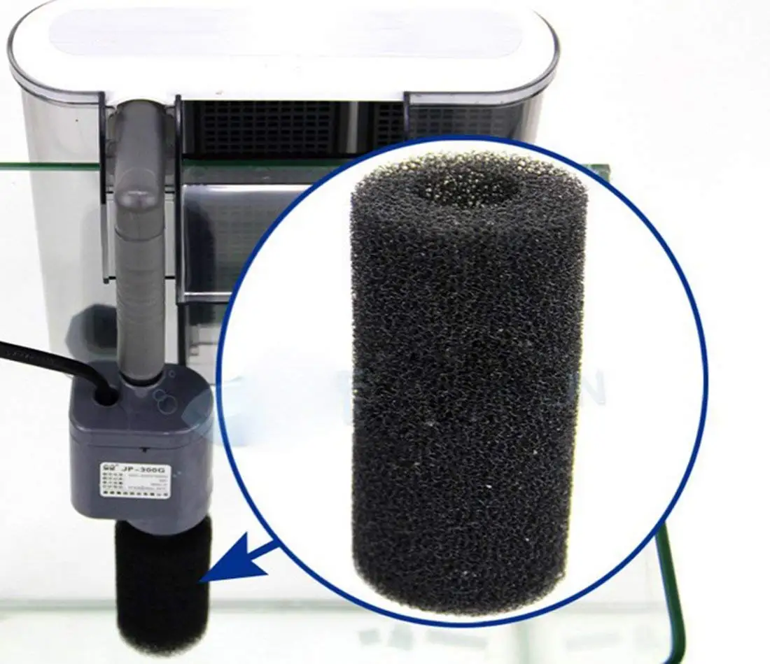 Buy Pre Filter Sponge 6 Pack for Fluval Edge Aquarium 2 Sizes Black Sponge