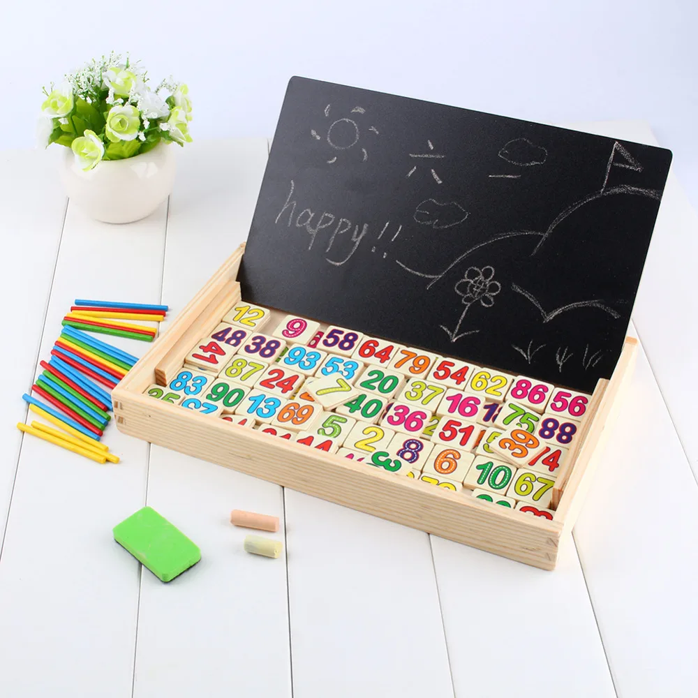 wooden maths toys