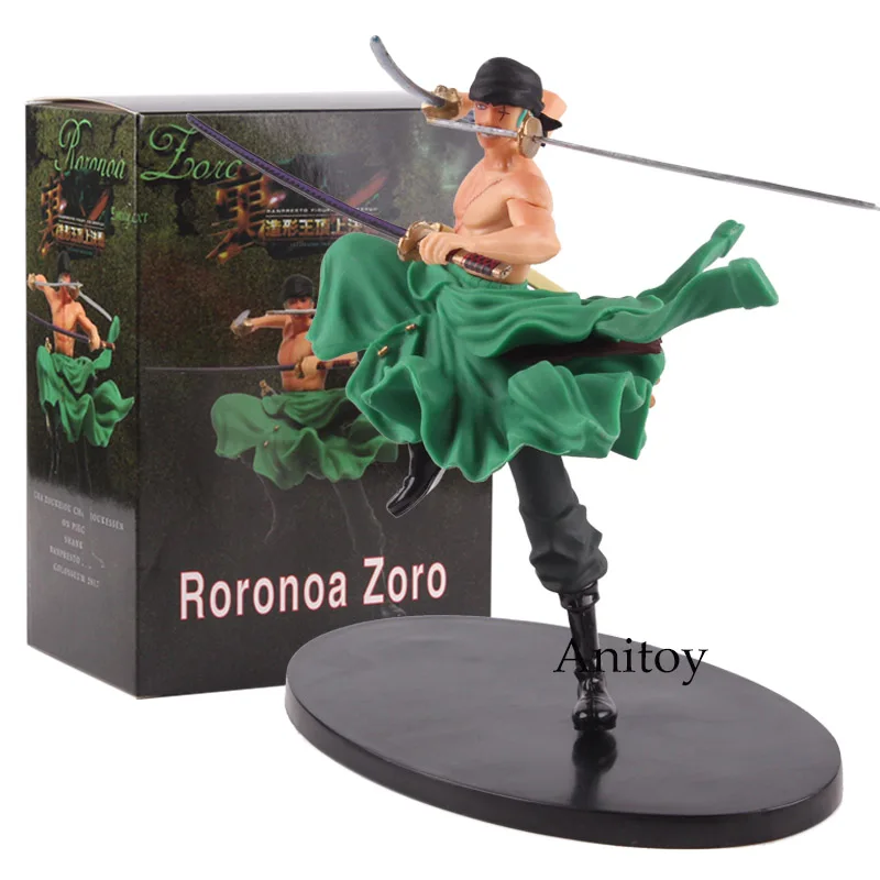 Promo Anime One Piece Roronoa Zoro Sauron Pvc Toy Action Figure