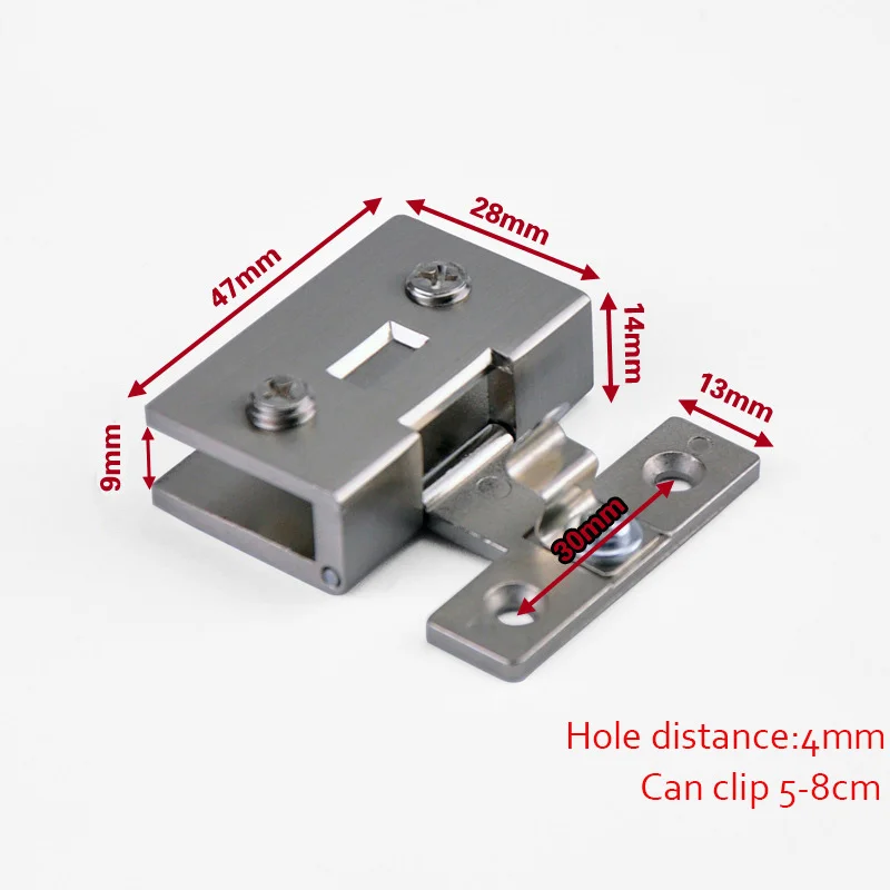 Петли для стеклянных дверей, дверные петли для винных шкафов, стеклянные петли для шкафов, стеклянные зажимы, без бурения