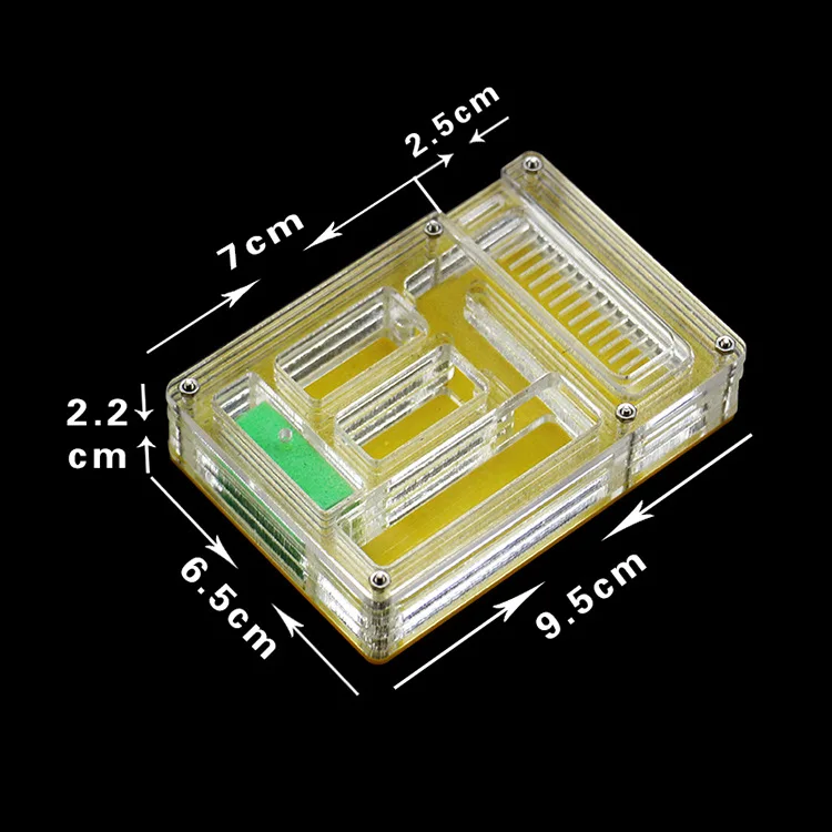 Ant feeding box acrylic ant nest ant ornamental box pet ant nest ant home transparent ant nest (1)