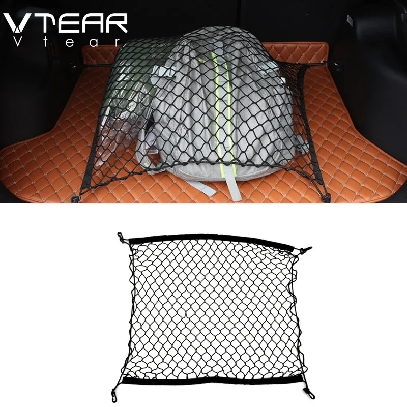 Vtear для Mazda CX-5 CX5 CX 5 Аксессуары для багажника автомобиля задняя грузовая сеть сетка в багажник эластичная сетка для интерьера 2013