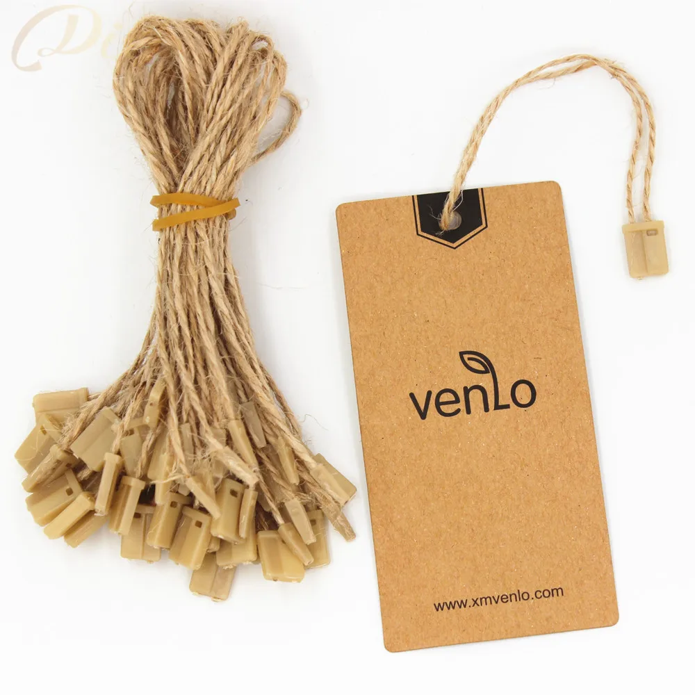 1000 Pieces/lot Jute Hemp Hang Tag String In Apparel 20cm Jute Hang Tag  String Cord For Garment Price Tag Label - Cords - AliExpress