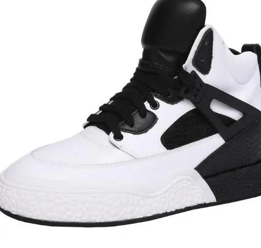 

2018 new casual thick soft bottom with round head kraft shoes