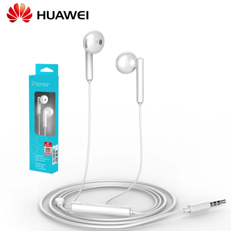 Оригинальные наушники Huawei AM115 с металлическим микрофоном и регулятором